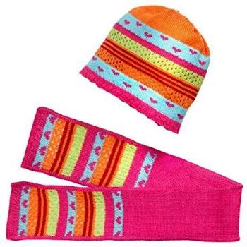 Desconocido Heless 2511heless Hearty Bufanda y Tapa para muñeca
