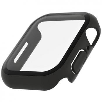 Protector de pantalla cristal templado negro Belkin OVG003ZZBK-REV para smartwatch Series 4-9/SE