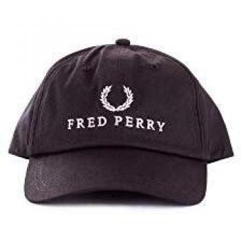 Fred Perry Gorras Tennis Cap Black Flexfit