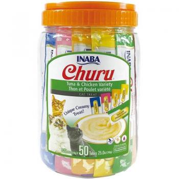 Churu Cat Variedades de Atún con Pollo