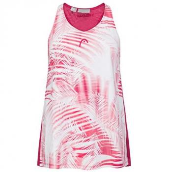 Camiseta Sin Mangas HEAD Agility para Niñas, Mulberry/Print, Talla 176