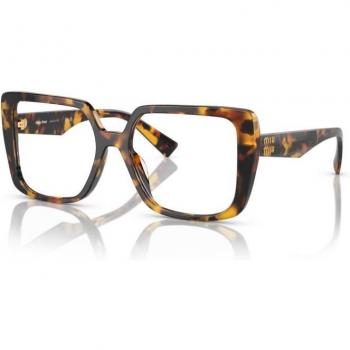 Miu Miu MU06VV VAU1O1 Women’s Eyeglasses Tortoiseshell Size 52 - Blue Light Block Available