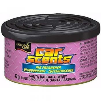 Ambientador para Coche California Scents Santa Bárbara Berry - Pack de 1, Aroma a frutos rojos