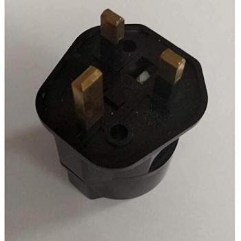 Sin marca Adaptador DE Enchufe UK A Europeo