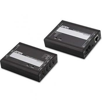 Extensor USB 2.0 CAT 5 a 4 puertos (hasta 100 m) - ATEN UCE32100