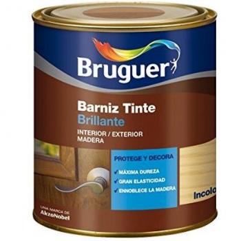 Akzo Nobel Coatings 750200103 - Barniz mad bri. 250 ml inc. int/ext sint. bruguer