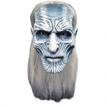 Générique Mahal797 - Máscara de látex para adulto en color blanco de Walker - «Game of Thrones»