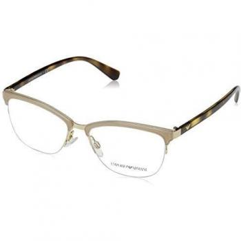 Emporio Armani 0EA1066, Monturas de Gafas para Hombre, Pale Gold/Opal Turtledove, 52