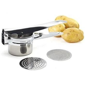Triturador de patatas con 2 discos intercambiables