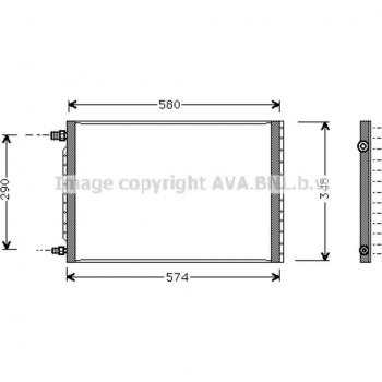 Condensador de aire acondicionado AVA COOLING UV5009/PRASCO UV5009, compatible con sistemas de refrigeración, alta eficiencia térmica, diseño compacto, fácil instalación y durabilidad garantizada
