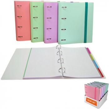 Carpeta de anillas SENFORT Multicolor A4