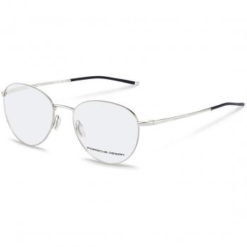 Porsche Design P8387 C Men's Eyeglasses Silver Size 53 - Blue Light Block Available