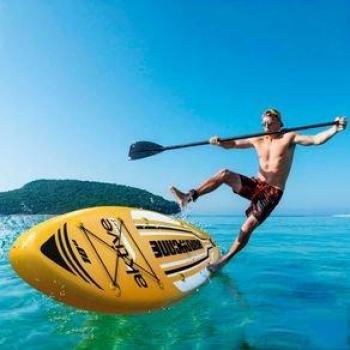 Tabla de Paddle Surf Hinchable con Accesorios Hurrycane - Bixoto