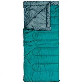 Saco de dormir Coleman Atlantic Lite 10 con piernas - Poliéster Verde