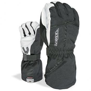 Guantes de esquí Off Piste Nivel Negro Blanco Unisex M-L