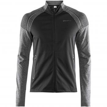 CRAFT Urban Run fuseknit – Chaqueta de Running para Hombre, Hombre, Color Noir/anthr.ch, tamaño FR: M