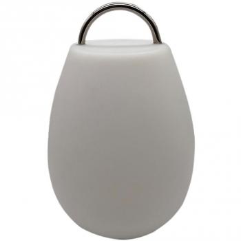 Lámpara solar DKD Home Decor Negro Polietileno Blanco (22 x 22 x 31,5 cm)