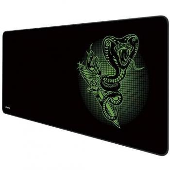 Anpollo Alfombrilla Gaming 900x400x3mm Alfombrilla Raton Ordenador XXL Alfombrilla Raton Base para Mesa Grande Negro Serpiente