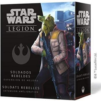 Fantasy Flight Games- Star Wars Legion - Soldados Rebeldes Expansión de Mejora, Color