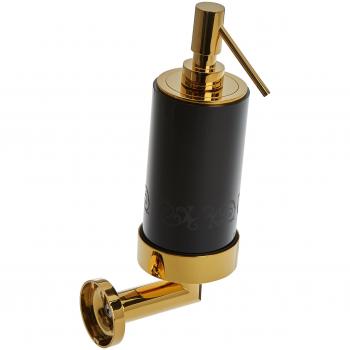 Pomdor - Dosificador chester pvd oro 24 - negro deco heritage