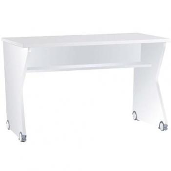 Pupitre con Estante Aglomerado Blanco 71x116x59.5cm