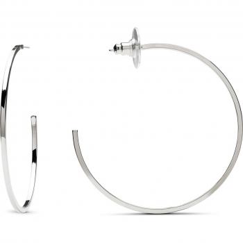 Pendientes Básicos Luxenter acabados en rodio - Nemar