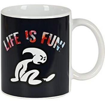 Taza Grande de Cerámica El Niño Life Is Fun, 80x95 mm