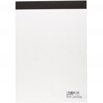 Exacompta - Carnet black block 29,7x21cm, paquete de 5 unidades