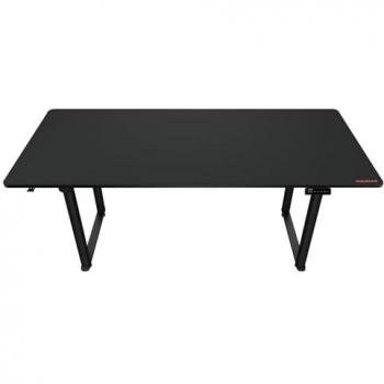 Mesa Gaming Eléctrica Cougar E-GRAV 180 - Altura Ajustable, Doble Motor, Superficie de Fibra de Carbono, Gestión de Cables Integrada