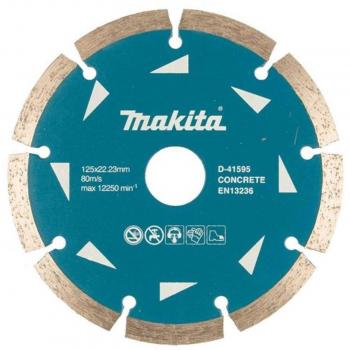 Disco de Diamante Segmentado Makita D-41595 125mm para Amoladora - Paquete de 10 Piezas