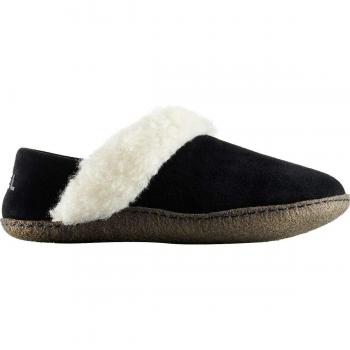 SOREL - Nakiska Pantuflas li Mujer, Negro