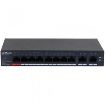 Switch Cloud Dahua DH-CS4010-8GT-110 Gigabit con 8 Puertos PoE