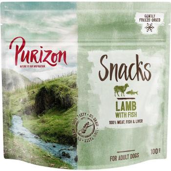 Purizon Snacks de Cordero con Pescado para Perros - 100 g