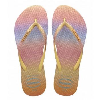 Havaianas Slim Gradient Sunset - Chancla Mujer Dorado