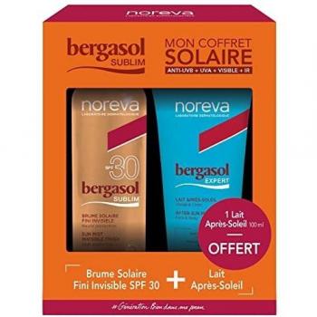 Noreva Bergasol Sublim Sun Mist SPF30 150 ml + leche después-sol experta cara y cuerpo 100 ml libre