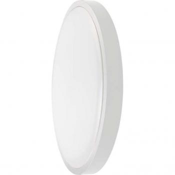 Plafón LED Redondo 24W con Control Remoto y Sensor de Movimiento por Microondas Color Blanco 3000K IP44