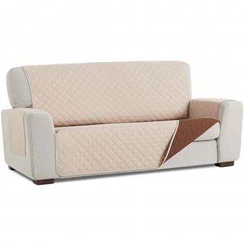 Cubre sofá Belmarti Plus Beige 2 plazas 130 x 200 cm
