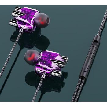 Auriculares Estéreo con Control por Cable de 3,5mm y Sonido Envolvente Supergraves, Sin Retraso, para Videojuegos, Música y Deportes, con Micrófono