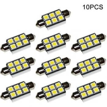 Festoon Dome luz LED Bombillas - 39 mm
