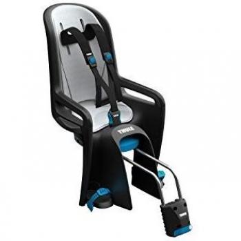 Thule Ridealong Del Niño Gris Oscuro, Bicicleta Asiento Trasero Unisex Adulto, Multicolor, L