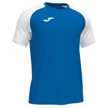 ACADEMY IV SHORT SLEEVE T-SHIRT ROYAL WHITE JOMA