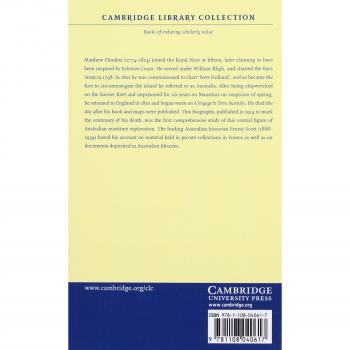 La Vida del Capitán Matthew Flinders, R.N. (Colección de Bibliotecas de Cambridge - Exploración Marítima y Viajes)