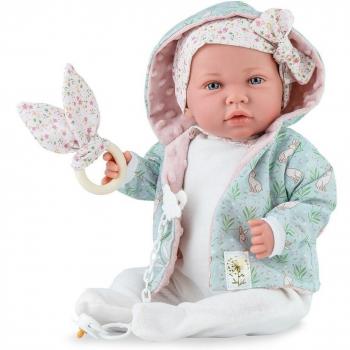 Muñeca Ane Rabbit 45 cm con Cuerpo Blando y Estuche Marina&Pau