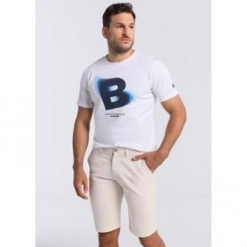 Bermuda Bendorff Beige Claro para Hombre con Detalles Elegantes