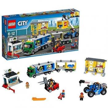 LEGO-60169 City Town: Terminal de mercancías, Multicolor, Miscelanea