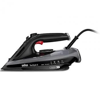 BRAUN 112646 Plancha DE Vapor, plástico, Negro