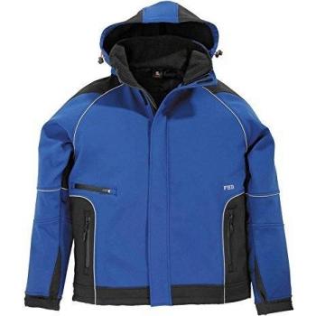 FHB impermeable con capucha chaqueta Membrana 785 18, Azul, 2067994