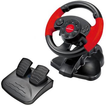 Esperanza EG103 High Octane Steering Wheel with Vibration for PC/PS2/PS3