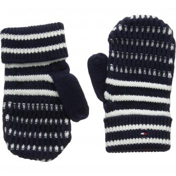 Tommy Hilfiger Striped Mini Mittens, Guantes para Niños, Mehrfarbig