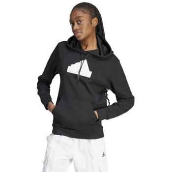 Sudadera con Capucha Adidas Sportswear Negra Talla L Regular Fit Mujer